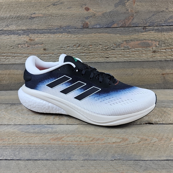 adidas Women's Supernova 2.0 Running Shoes Non Dyed/Black/White - Picture 2 of 11